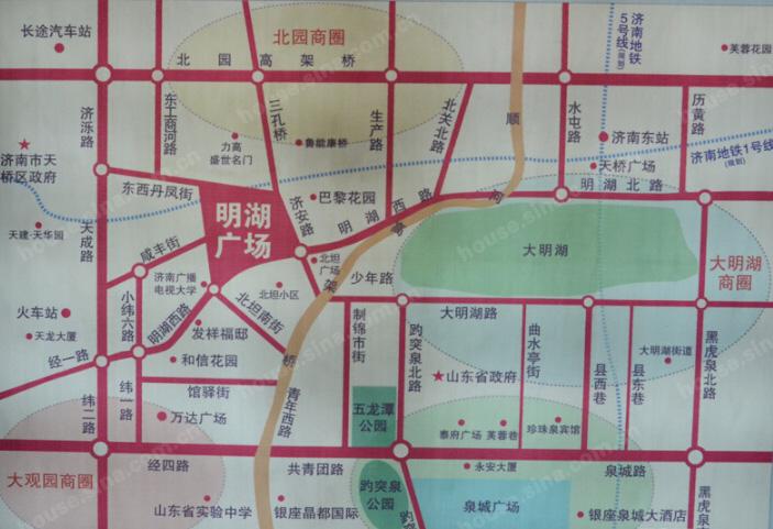 济南明湖广场公寓60平左右价格,济南明湖广场二手房价