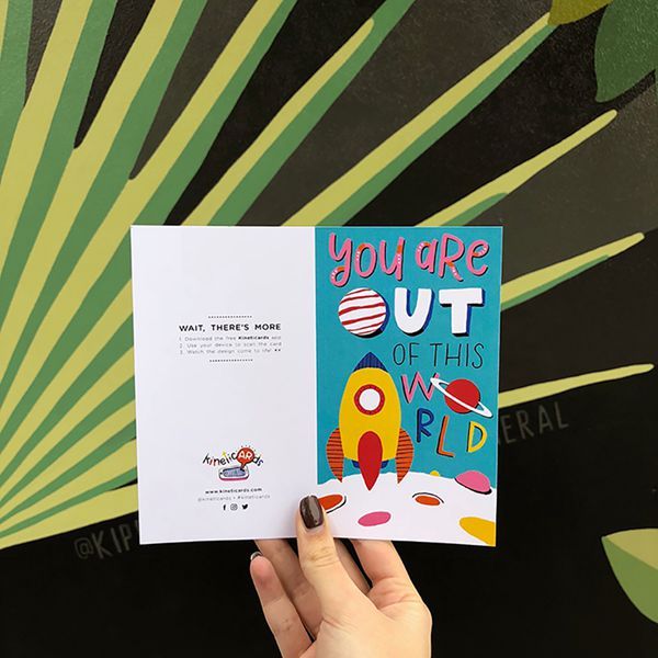 当贺卡遇上AR,好担心家里的海报也会动!