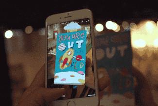 当贺卡遇上AR,好担心家里的海报也会动!