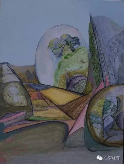 画布里滚出一碗汤