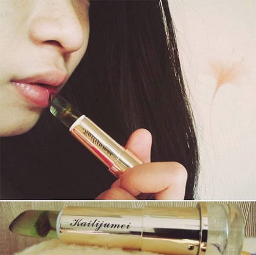 花果冻变色唇膏,泰国草莓味变色唇膏