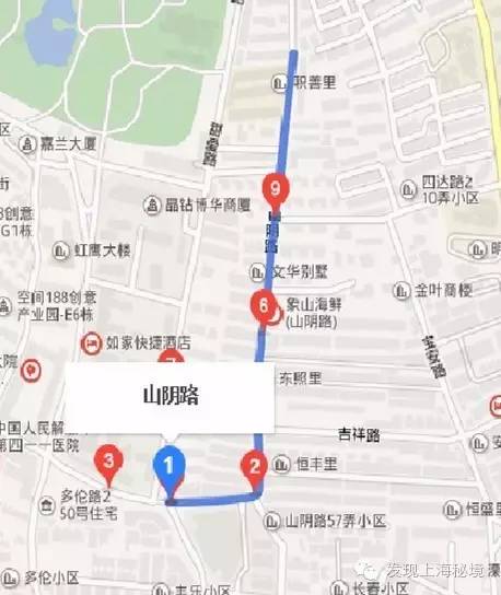 上海永不拓宽的马路列表,上海永不拓宽的风貌路