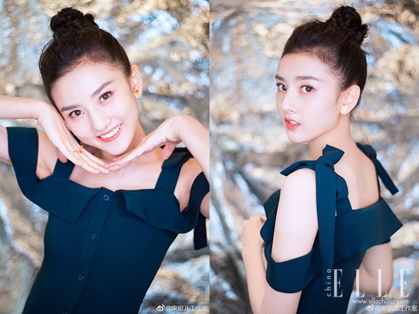 宋祖儿欧阳娜娜同框丸子头姐妹花上线！