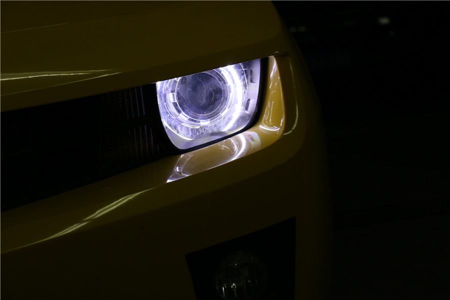 11款大黄蜂科迈罗改灯,大黄蜂科迈罗帅气