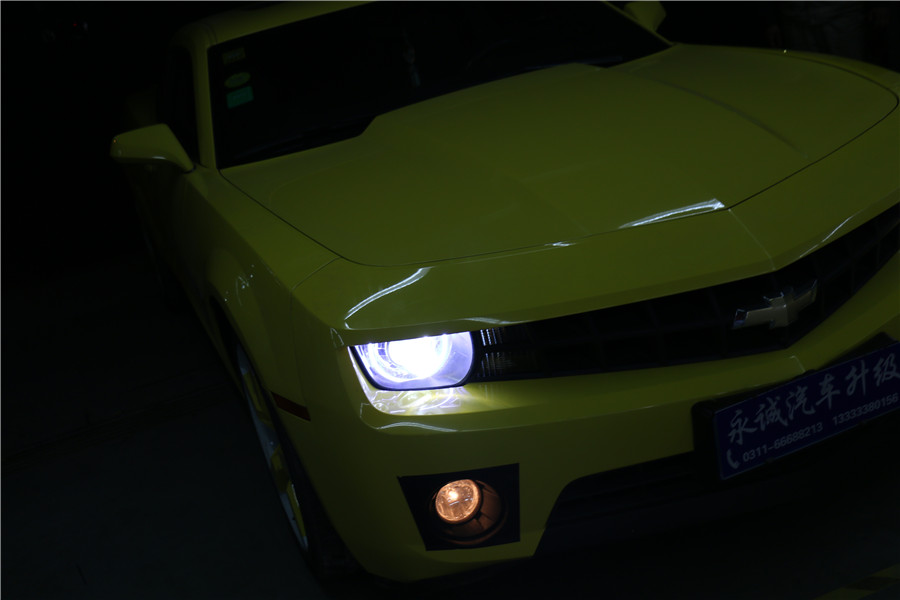 11款大黄蜂科迈罗改灯,大黄蜂科迈罗帅气