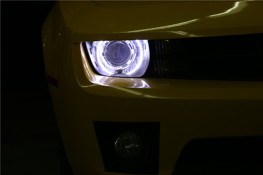 11款大黄蜂科迈罗改灯,大黄蜂科迈罗帅气