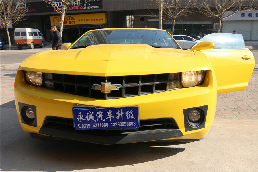 11款大黄蜂科迈罗改灯,大黄蜂科迈罗帅气