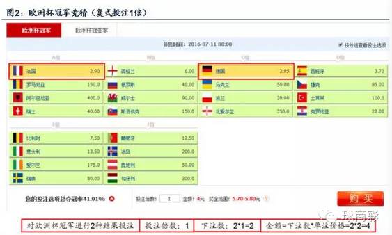 欧洲杯足彩玩法全解析，总有一款适合你！