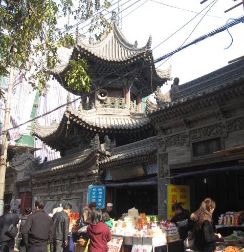 西安的古宅大院,西安市里的古建筑