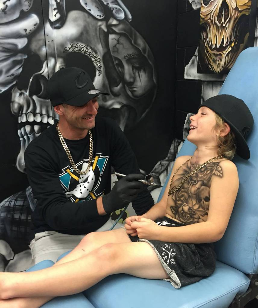 无痛纹身刺青,刺青可以纹在身上吗