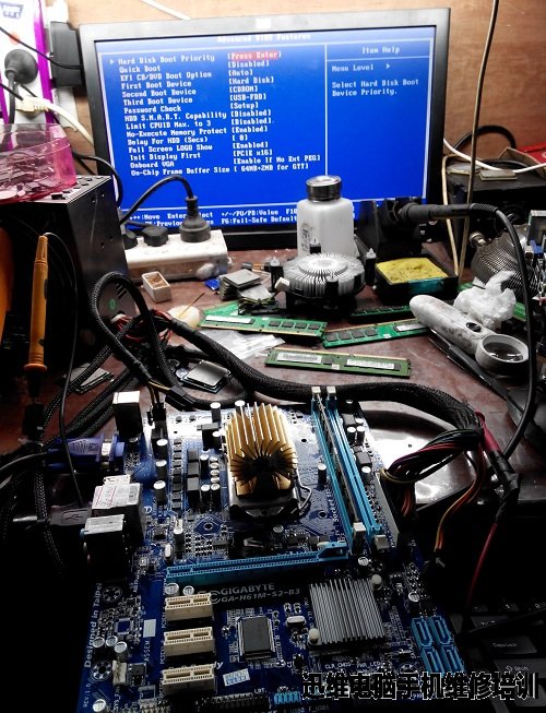 技嘉主板反复重启怎么办,技嘉b75-d3v主板无限断电反复重启