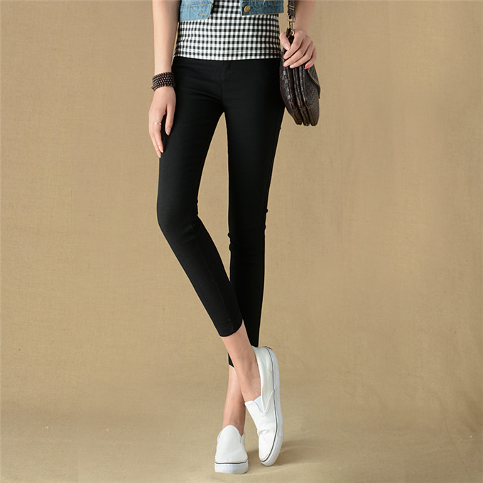 平价裤子女修腿,修腿弹力七分裤