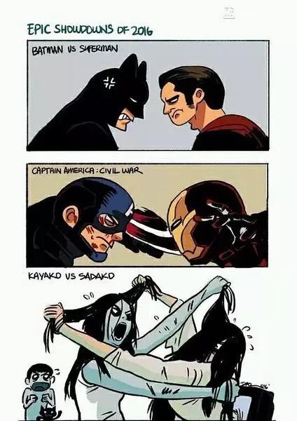 贞子vs伽椰子预告片,楚人美vs贞子vs伽椰子vs笔仙谁能赢