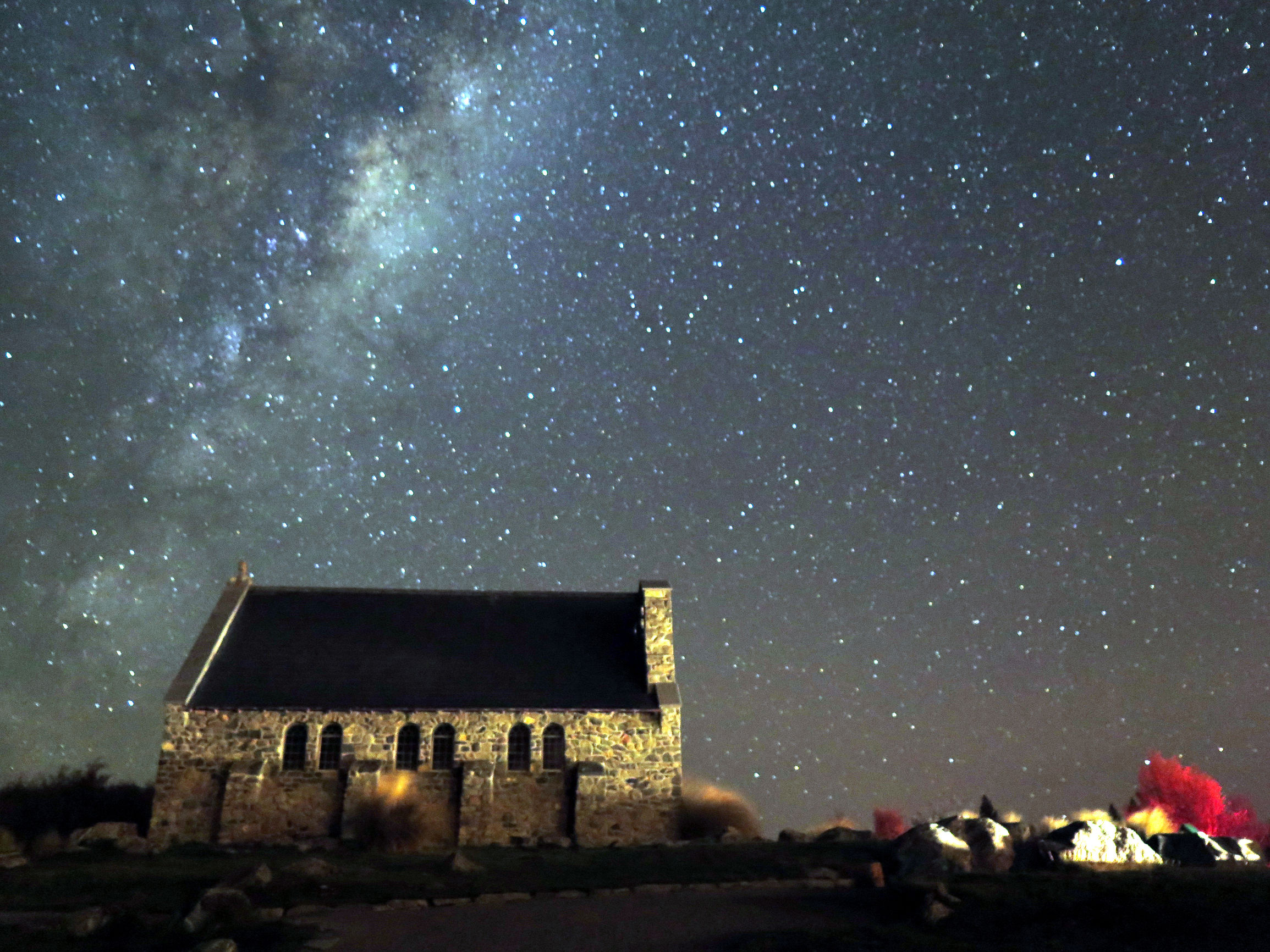 新西兰特卡波小镇的星空,新西兰tekapo观星最佳时间