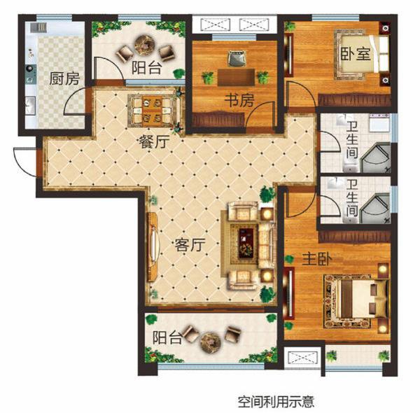 北欧东小区装修效果图,北欧风格公寓装修效果