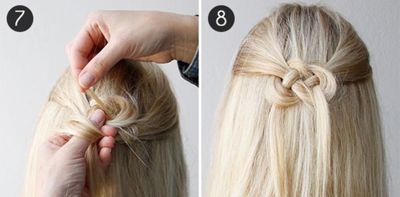 猫耳朵发型编织方法,现在最流行的发型编织方法