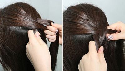 猫耳朵发型编织方法,现在最流行的发型编织方法