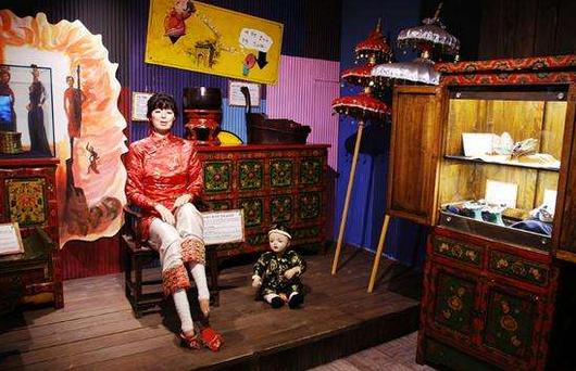 博物馆鬼屋,博物馆的建筑风格自然