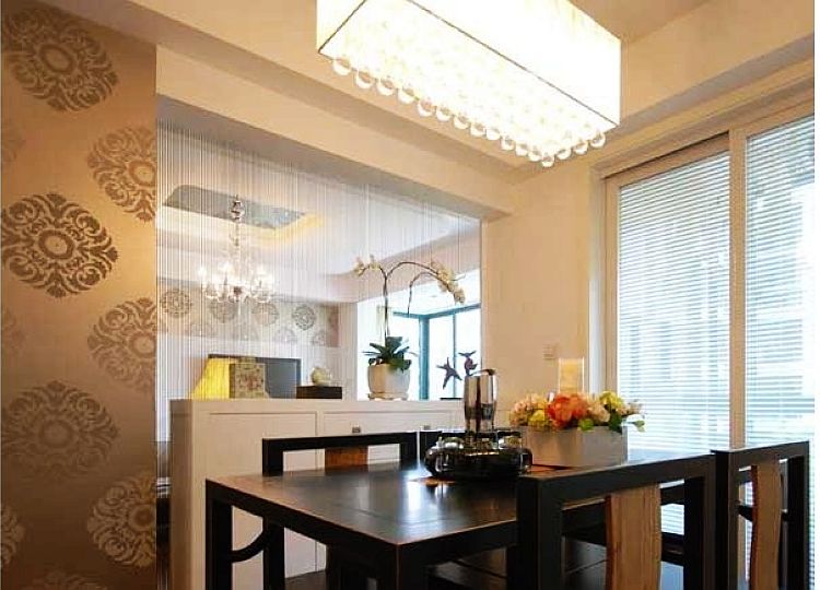 125㎡简约三房两厅清新风格,125平3房2厅2卫新中式装修