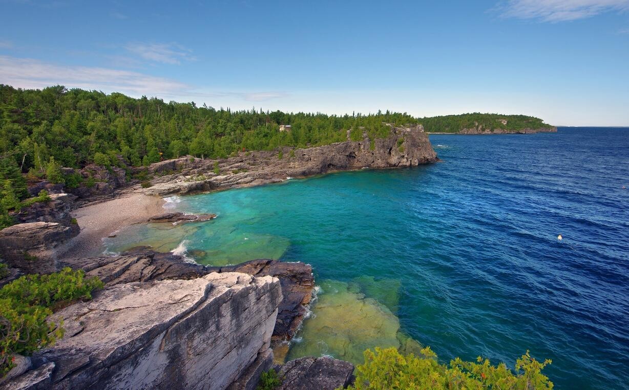 北美大陆最美一处森林风景,北美大陆的风景