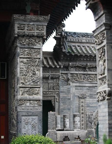 西安的古宅大院,西安市里的古建筑