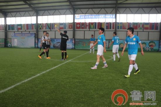 菏泽版“欧洲杯”开幕首个比赛日奉献56粒进球
