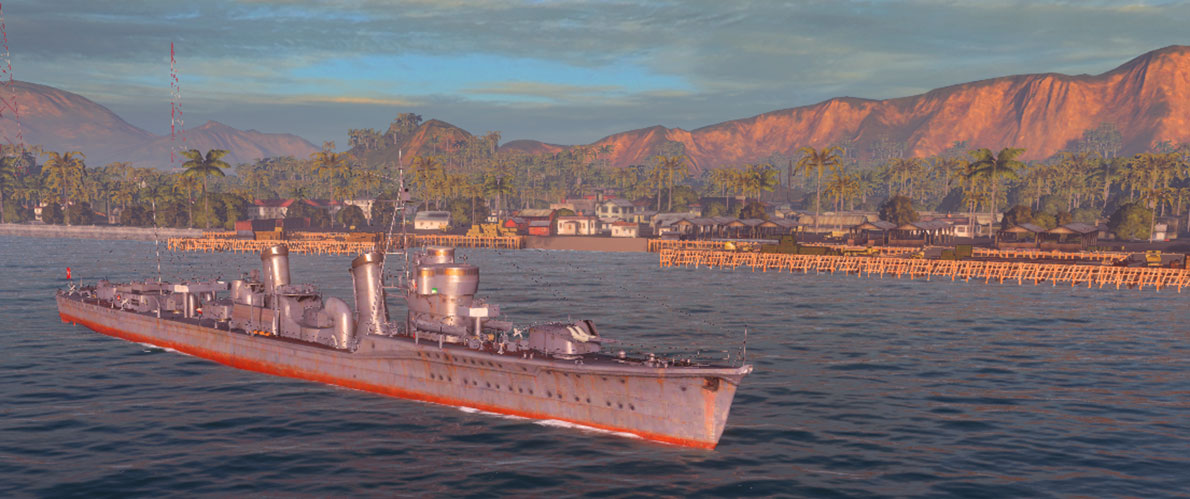 全球最先进的战舰,战舰世界日系金币船