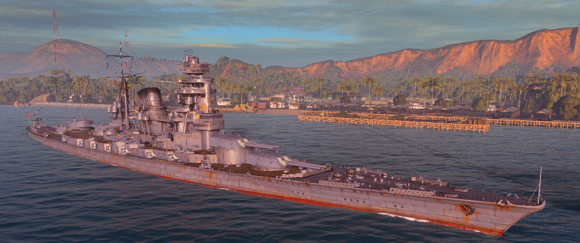 全球最先进的战舰,战舰世界日系金币船