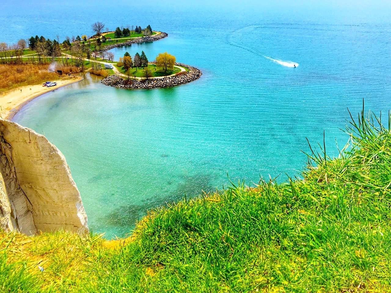 北美大陆最美一处森林风景,北美大陆的风景