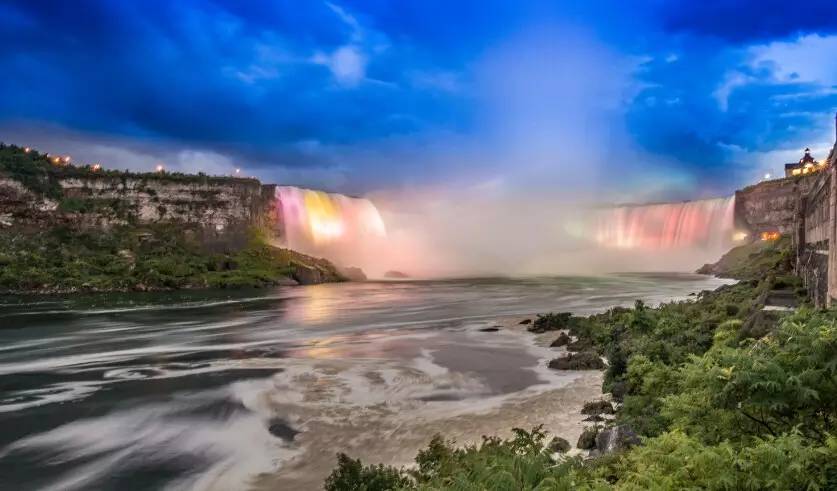 北美大陆最美一处森林风景,北美大陆的风景