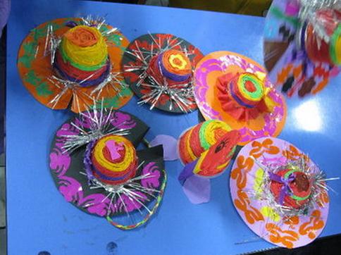 夏日遮阳帽手工最简单的,夏日遮阳帽手工儿童