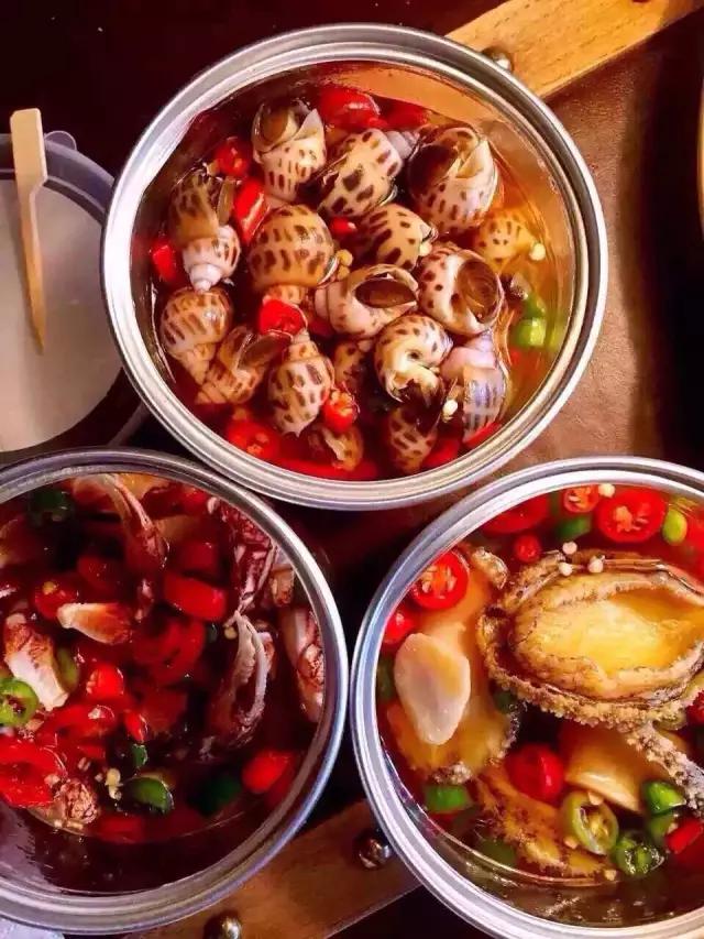 连云港特色辣卤海鲜,最好吃的海鲜辣卤