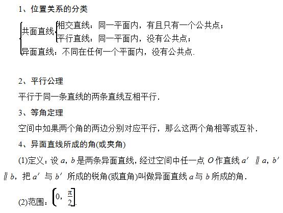 由方程判定直线与平面的位置关系,平面内两条直线的位置关系有哪些