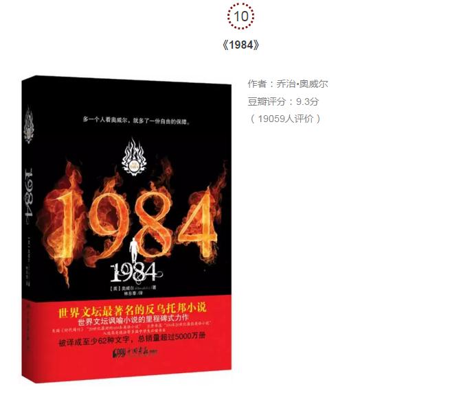 一人一本此生最爱的小说,一人一本