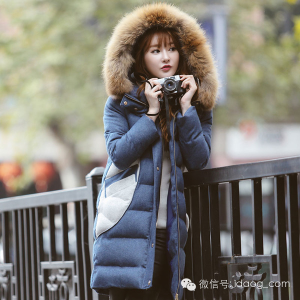 韩风来袭,韩潮来袭韩版羽绒服