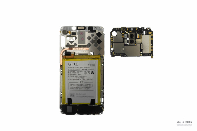 360大神手机拆机,360onex评测拆机