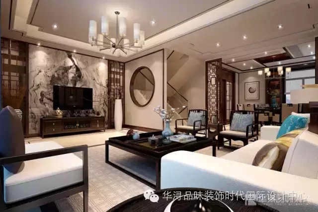 景瑞望府90平小二室装修风格,景瑞御府92平装修效果图