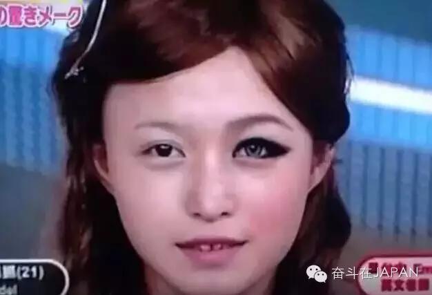 化妆变脸术,化妆术改变一个人