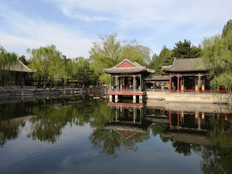 谐趣园俯瞰图,谐趣园2021