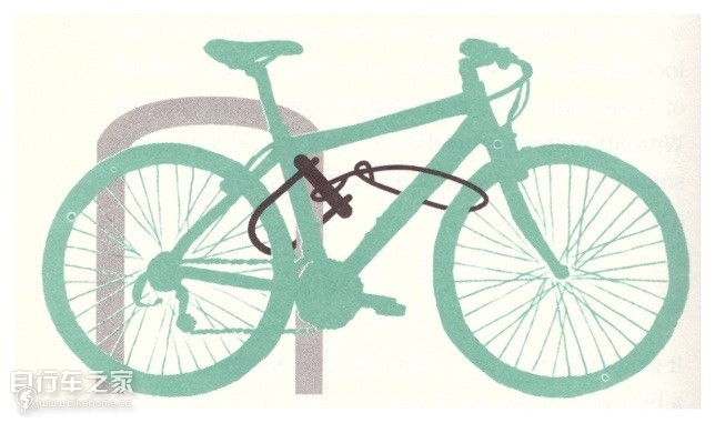 怎样挑选自行车锁,正确锁自行车的方法