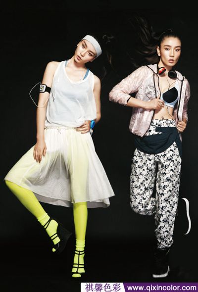色彩搭配：运动装2013春夏流行风向标