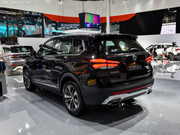 中华v7内饰,上海车展中华v7