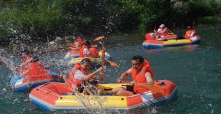 奉化漂流和四明山漂流,奉化第一漂流