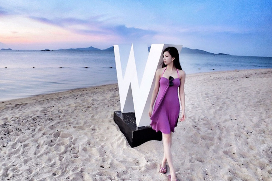 胸小惹的祸？这个空姐有颜值有身材却被男篮主力国手抛弃