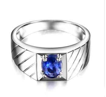 彩宝男戒：男人也可以如此风骚