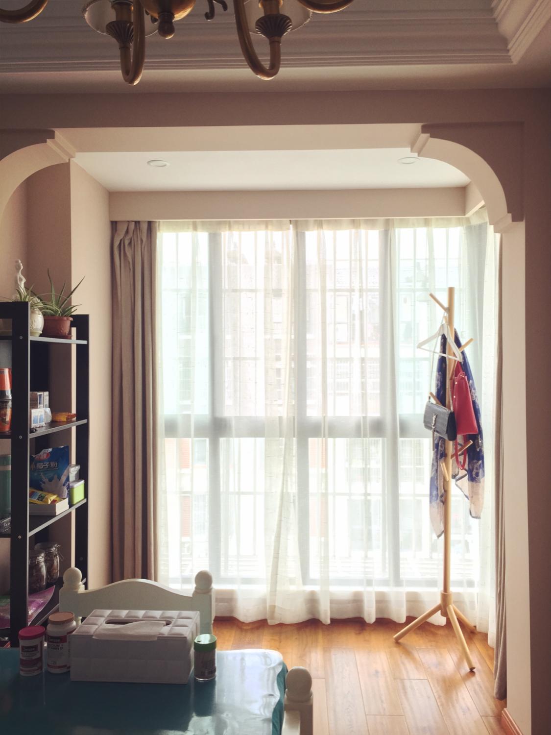 三室两厅两卫美式田园混搭婚房毕业照