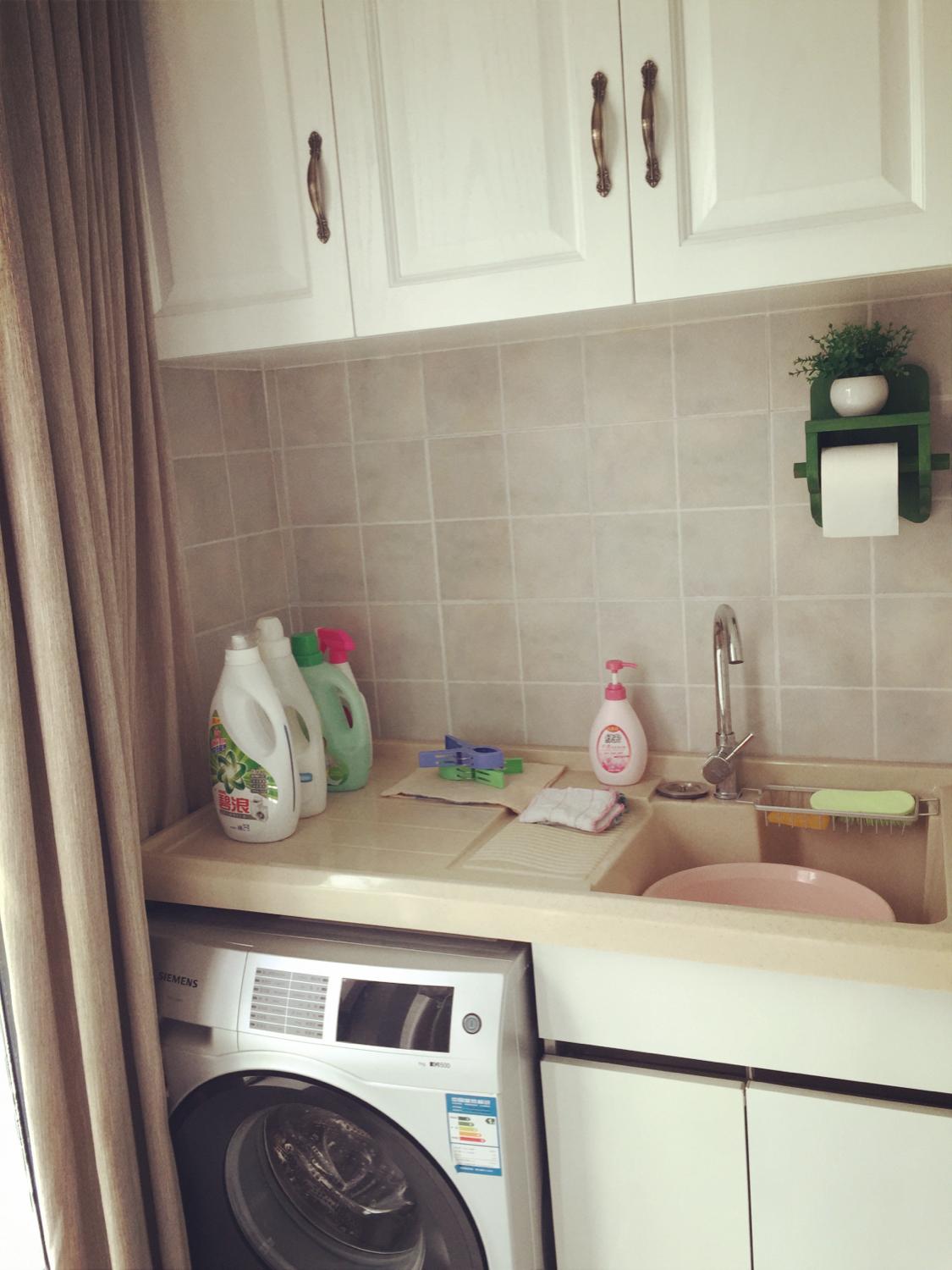 三室两厅两卫美式田园混搭婚房毕业照