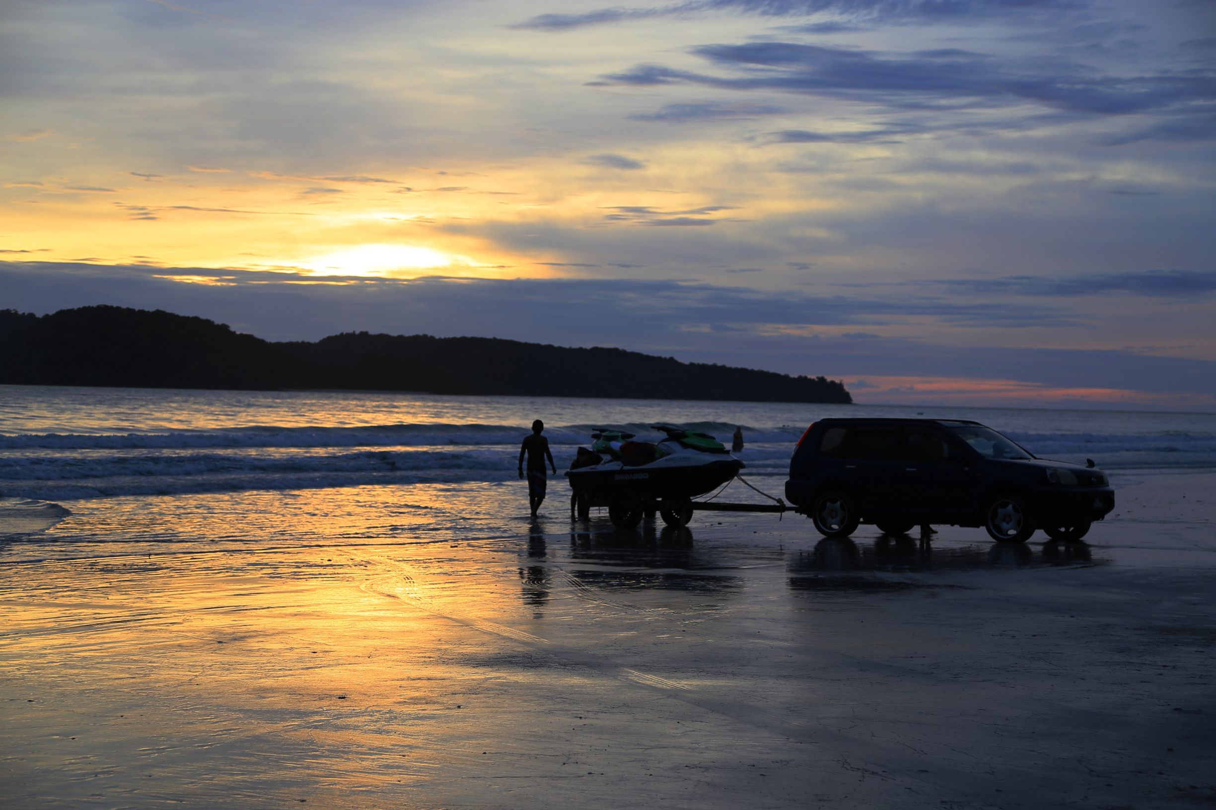 兰卡威珍南海滩,兰卡威珍南海滩航拍