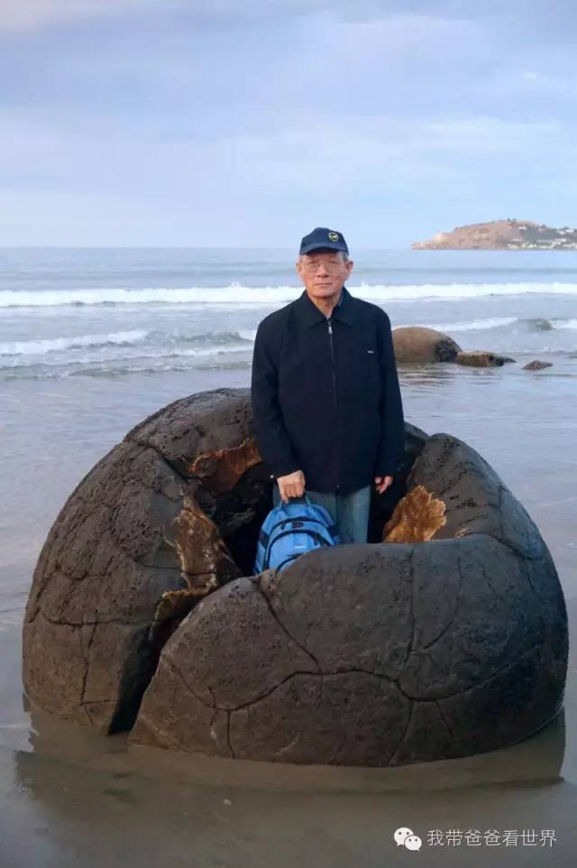 新西兰摩拉基大圆石的形成原因,新西兰圆石图片