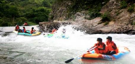 奉化漂流和四明山漂流,奉化第一漂流